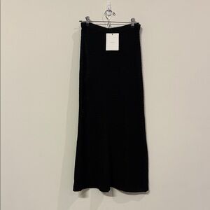 NWT - DISSH Zadie Black crochet Maxi Skirt